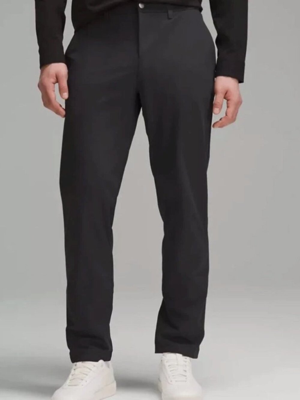 Lululemon ABC Pants Classic Fit Warpstreme Obsidian Gray Men's Size 32
